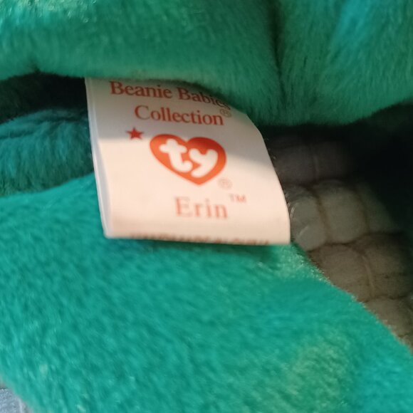 1997 Erin the Bear TY Original Beanie Baby - Picture 7 of 8